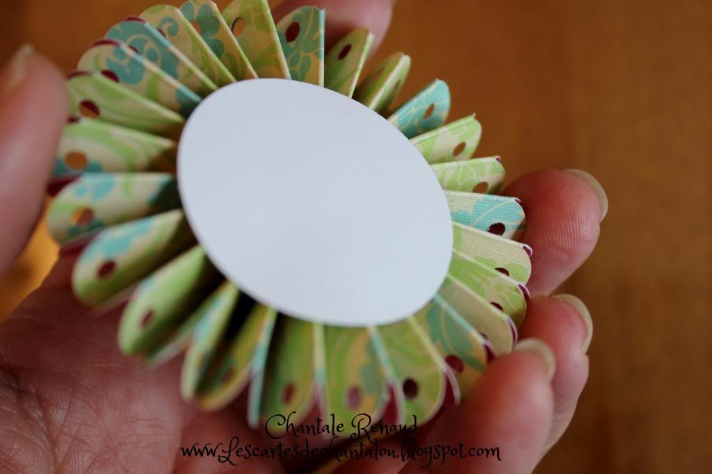 Les cartes de Chantalou Petit Tuto pour fabriquer une rosette Les cartes de Chantalou Petit Tuto pour fabriquer une rosette